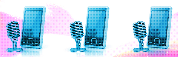 Mobile audio is a mobile Web call-to-action from PRINT2D
