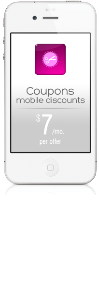 Coupons for the mobile Web Á la carte