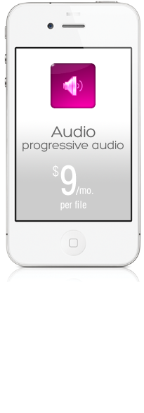 Mobile audio  for the mobile Web ala carte