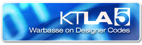 Designer 2D barcodes on KTLA